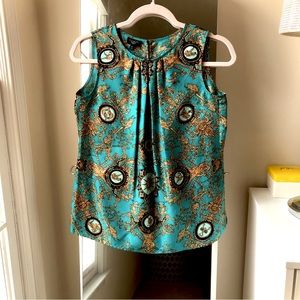 Sz4P Talbots silk top